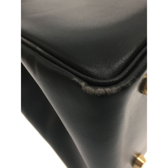 Hermes Leather Plain Handbag - Picture 7 of 7